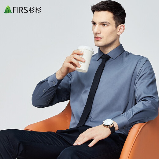Shanshan (FIRS) плюс бархатная теплая рубашка с длинными рукавами для мужского кораллового бархатного бархата.