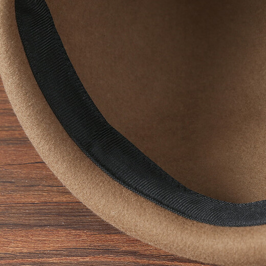 Buta autumn and winter wool beret retro woolen hat for women winter new big bow retro temperament beret hat camel