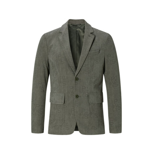 Septwolves suit men's jacket commuting versatile corduroy suit men's suit warm, soft and comfortable clothes tops men's 203 (military green) XL 175/92A