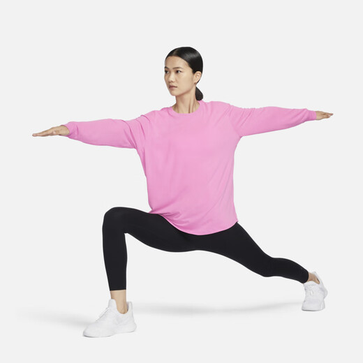 耐克（NIKE） ONE RELAXED Dri-FIT 女子速干长袖上衣 FN2818-675 XS