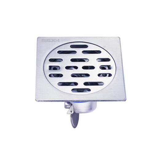 仁聚益加厚7.5cm地漏碧桂园7.3cm地漏防臭器虫浴室卫生间50管大排量方形 7373cm50管翻板芯单用大部