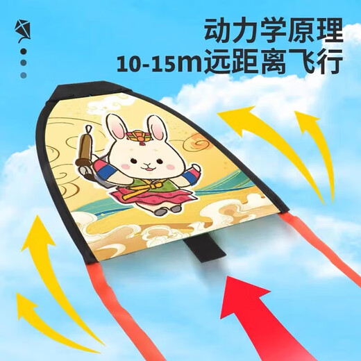 Mom and dad kite children's ejection kite gun outdoor toy portable sliding small kite handheld launcher toy boy