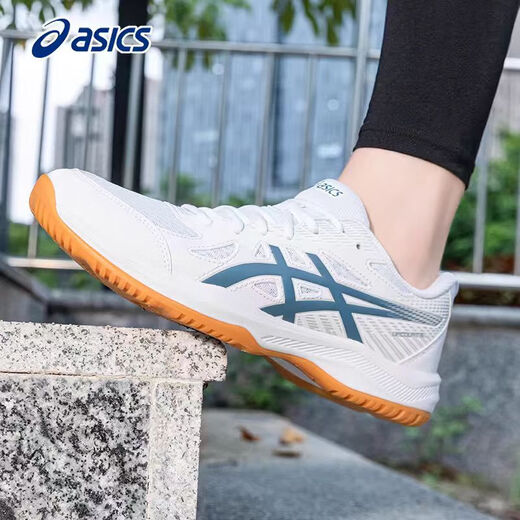 asics亚瑟士乒乓球鞋新款防滑耐磨训练比赛专业乒乓球鞋亚瑟士羽毛球 1071A104-100白色 39 -内长245mm