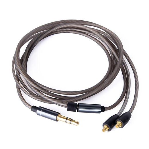 Earmax mmcx 适用于舒尔SE215升级线 SE425 SE535 SE846 UE900 TYPEC耳机线 SE弯插带挂  线控版
