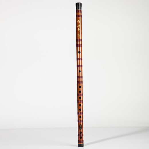 Huang Weidong's professional grade exam bitter bamboo plays flute for five years bitter bamboo plays flute bitter bamboo flute bamboo flute ancient bagpipe E-tune 2 double insert (carved style) + full set of accessories