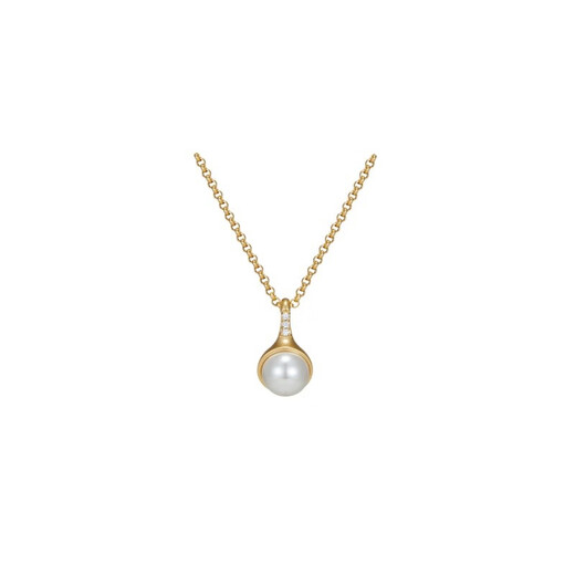 Fellala simple imitation pearl series fashion necklace for women simple and versatile design clavicle chain birthday gift for girlfriend and best friend necklace