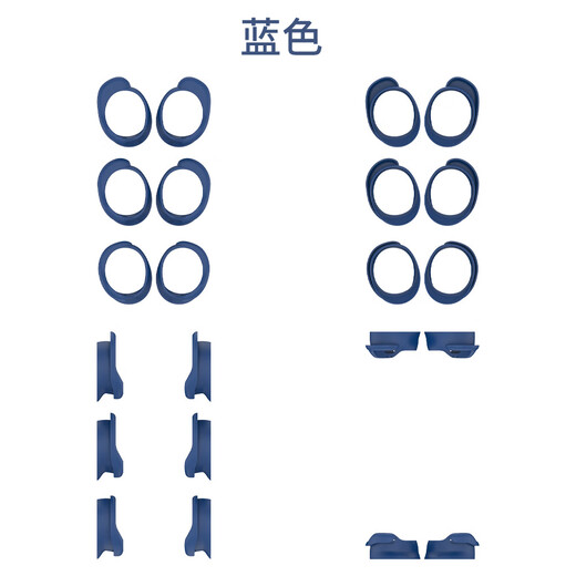 广齐信适用bose小鲨2代耳塞耳机套保护壳耳挂Bose QC消噪耳塞II小鲨二代耳挂耳机保护套防滑降噪豆2代盒 硅胶防丢入耳式耳挂【炫酷黑色】大中小 Bose小鲨2代