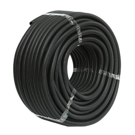 Huili customized plastic corrugated pipe PA nylon PP thickened flame retardant threaded pipe threading hose PE protective sleeve pipe PPAD75 inner diameter 5100 meters