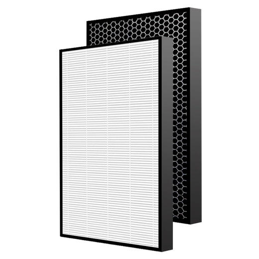 Jianyi Honeywell air purifier filter No. 2 HEPA activated carbon + No. 1 initial filter element KJ190F-W02 [Composite 1 piece pack]
