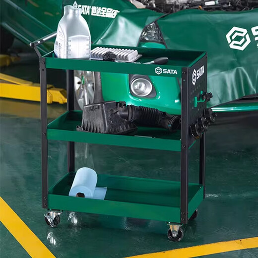 Shida Tool Cart Trolley Auto Repair Trolley Box Multifunctional Tool Storage Box Mobile Cabinet 95222A Little Ant Mesh Tool Cart/95111