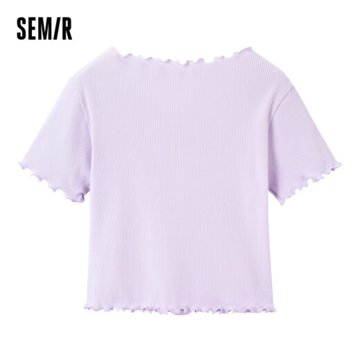 Semir short-sleeved T-shirt women's slim crop top summer 105323171002