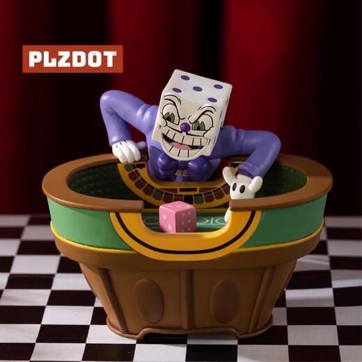 Xstudimdhr Tee Tasse Kopf Big Adventure Serie Blind Box Co-Branded Games periphere trendige Spielzeug Ornamente Puppen Horror Fire Dragon Box Demontage Bestätigung