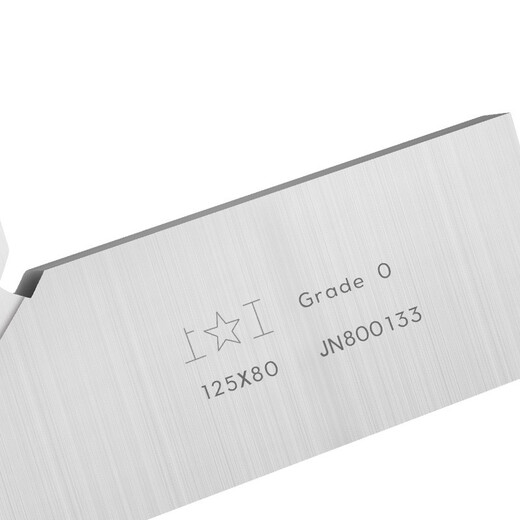 Shanggong high-precision knife edge ruler 90 degree right angle ruler level 0 100*63mm stainless steel knife edge ruler woodworking turning ruler SG052 100*63mm