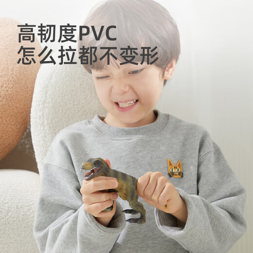 MiDeer (MiDeer) Children's Toy Simulation Animal Model Tyrannosaurus Rex Pterodes Boy Dinosaur Set-24 Pack Children's Gifts