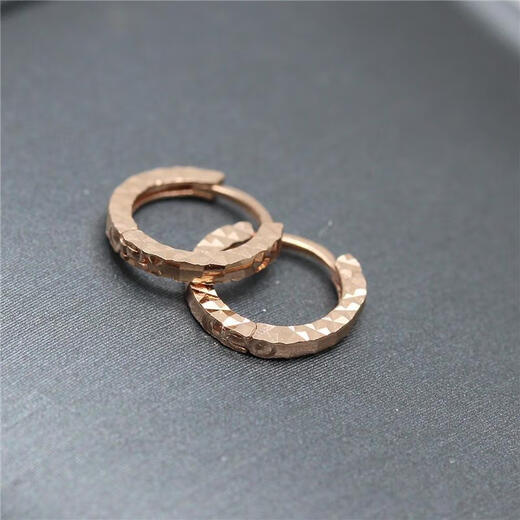 Quality 18k color gold plated earrings Kamathana 585 Russian purple gold personalized temperament baby's breath earrings baby's breath earrings (pair of rose gold)