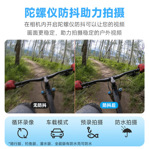 Shandog G20 4k ultra-clear thumb sports camera Motorcycle dash recorder non-360 panoramic cycling helmet anti-shake fishing and diving VLOG portable camera