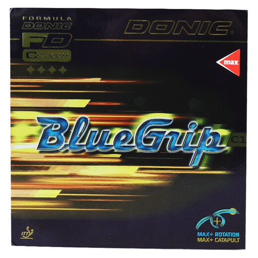 
DONIC BlueGrip clamping c1 table tennis racket rubber imported from Germany anti-glue cover offensive rubber cover blue clamp C1 [black] 13066