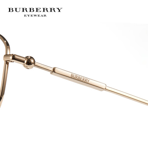 
BURBERRY glasses frame men and women Bobary myopia glasses frame metal frame can be equipped with high and low-degree lenses 0BE1387D 1387D-1337 rose gold [Give anti-blue light lenses]