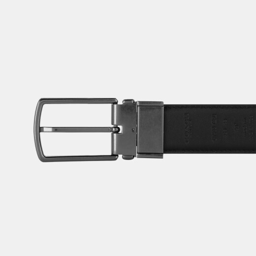 Entrenador (entrenador) [Suministro de marca directa] logotipo clásico para hombres Belche de pintura impresa PVC gris negro con cuero Cy983QBMI55