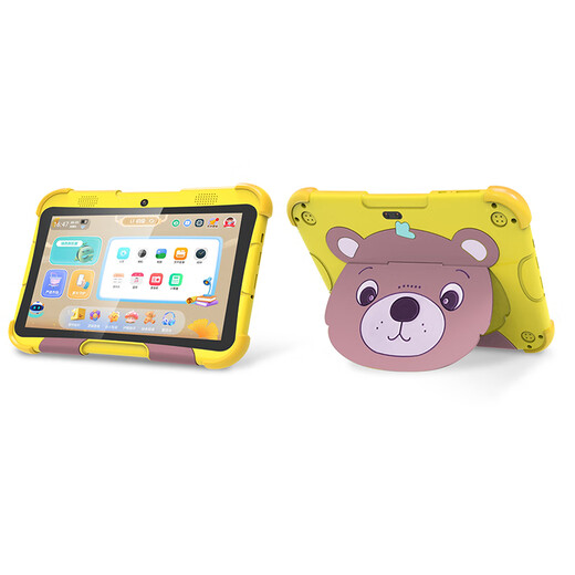 Ji Xingbao children's learning machine tablet kindergarten primary to high school eye protection smart 3-6-12 years old early education machine 8-inch tablet kindergarten thinking English pinyin synchronization point progressive version 4G+128G three eye protection + early education puzzle enlightenment
