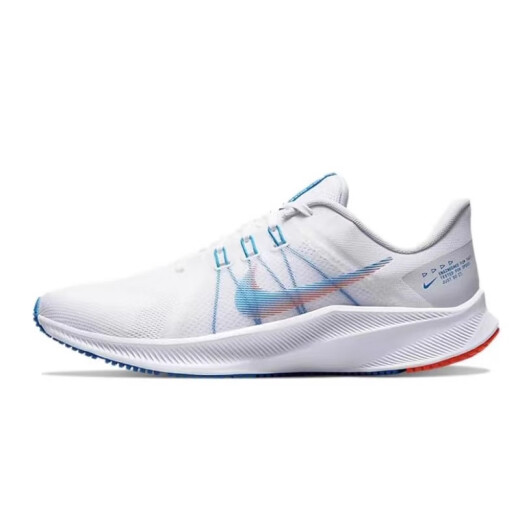 耐克（NIKE）男鞋2025新款夏季WEARALLDAY运动鞋网面透气学生休闲鞋跑步鞋 DA1105-101白色蓝红 38.5