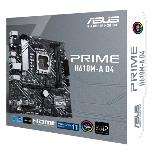 ASUS 12ème génération CPU carte mère i5 12400f 12490f 12600kf puces en vrac carte en boîte U set H610M-A DDR4 i5-12400F puces en vrac garantie magasin de trois ans