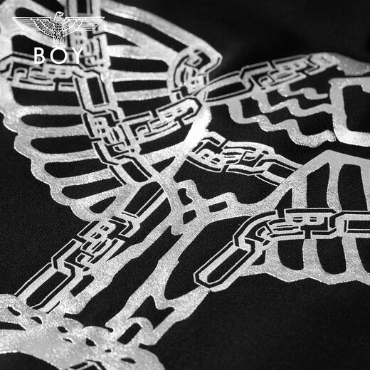 BOY LONDON trendy brand casual pants, unisex style, summer, light, fashionable, casual design, high street trousers N15005 black m