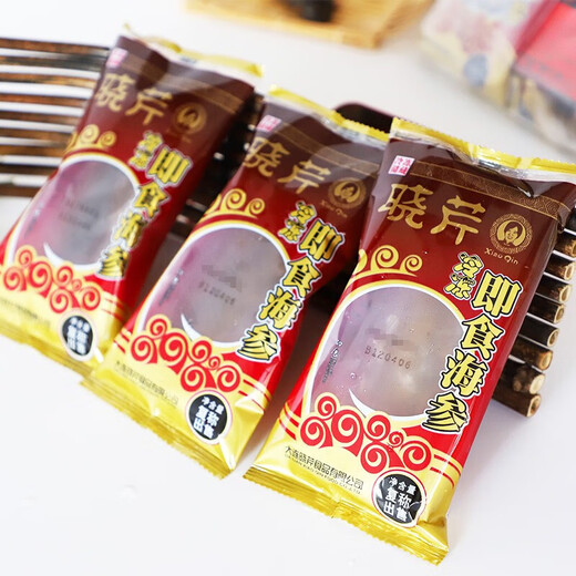 晓芹大连即食海参500g 15-20只 辽刺参 固形物不低于75% 海鲜水产