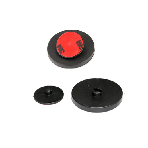 3R-Auto kleiner runder Mirror-Umkehrspiegel Rückspiegel kleiner runder Spiegel 360 Grad Rotatable Weitwinkelspiegel Reflektor Blindpot Assist Spiegel Schwarzer runder kleiner runder Spiegel [Spiegeldurchmesser 3,5 cm] 3R061