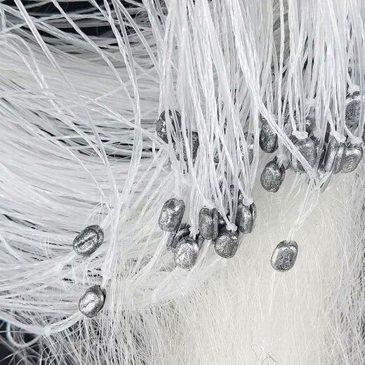 Vinoa wire mesh fishing net three-layer carp and silver carp large fish net three-layer sunken net single layer small white strip hanging fish net three-layer sunken net 3 fingers 30 meters long 1.5 meters high