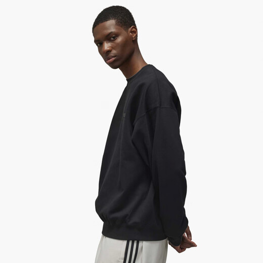 Y-3/Y3 男士潮牌宽松时尚休闲百搭圆领卫衣 JE9276 黑色 JE9276 S