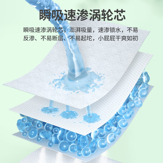 Home Debao Silk Protein Diapers Baby Diapers Skin-friendly Ultra Thin Breathable Flower Blossom Toddlers Pulling Pants XXL Code 64 Pieces 11-15kg