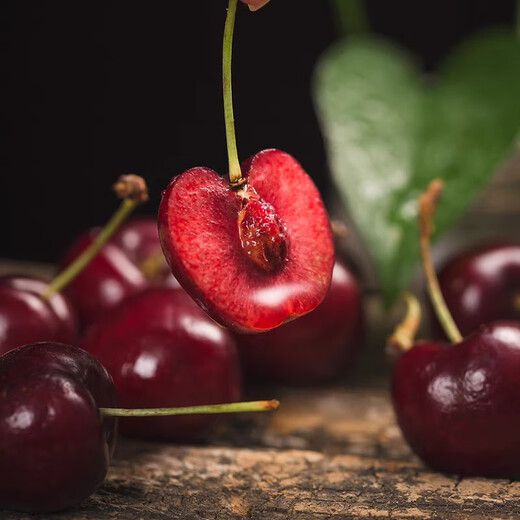 Fun to try Chilean cherries 2J grade fruit diameter about 28-30mm 5Jin Jin equals 0.5kg gift box fruit gift box