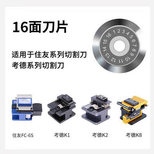 考德（COTTDOR）光纤切割刀刀片 24面适用fc-6s藤仓ct30高精度光纤光缆熔接机刀片 高品质刀片