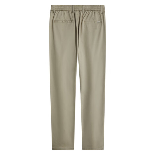 
Dancing with the wolf [smooth mulberry silk/cool] Commuter elastic breathable men's casual pants 701 khaki 50/M