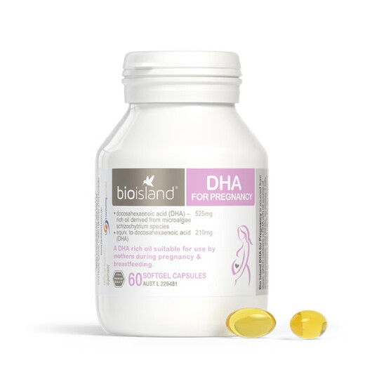 Bio Island Bio Island DHA supplement for pregnant women and mothers 60 capsules/bottle Australia