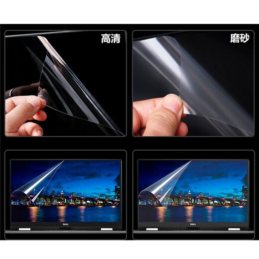 Nifan 2023 Dell XPS 17 9730 Touchscreenschutz 15-9520 Tastaturfilm Temperiertes Film 9720 Anti-Peeling-Film Computerbeutel Ständer Anti-Blue Light Eye Feuchtigkeitsfeuchtigkeit (Soft Film) 15,6-Zoll Dell XPS 15-9520 Touchscreen
