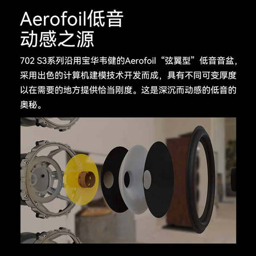 B/W Baohua Wei Jian 700 Serie 702S3 Floor-standorientiertes Hauptredner + PM10S1-Verstärker Hi-Fi HiFi Heimkino 2.0 Passiver Audio-Lautsprecher Set
