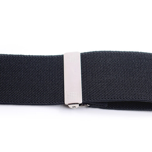 Oufandi strap men's clip suspender adult suit pants suspender men's trousers elastic strap clamp middle-aged British casual [bee] high elasticity and not tight