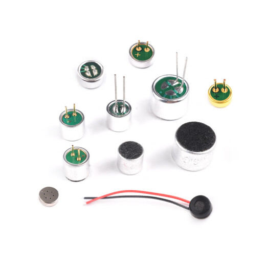 
6050p microphone head 9767p capacitor electret microphone with pin 9*7mm6*5 microphone pickup 52DB 4015P high sensitivity with pin (5 pieces)