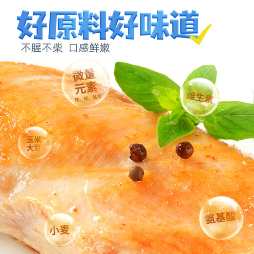 Fresh chicken breast, net weight 8Jin Jin is equal to 0.5kg, frozen, export-grade fitness chicken breast, chicken light food, halal food