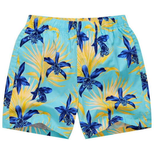 蓝骏启三分裤男潮超短裤运动短裤跑步健身居家热裤分裤宽松沙滩裤 983黑色 4XL 建议140-155斤