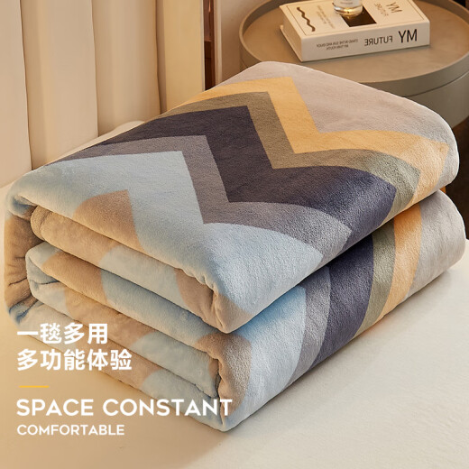 Antarctica thickened warm flannel blanket 150*200cm coral velvet towel quilt double nap blanket cover blanket