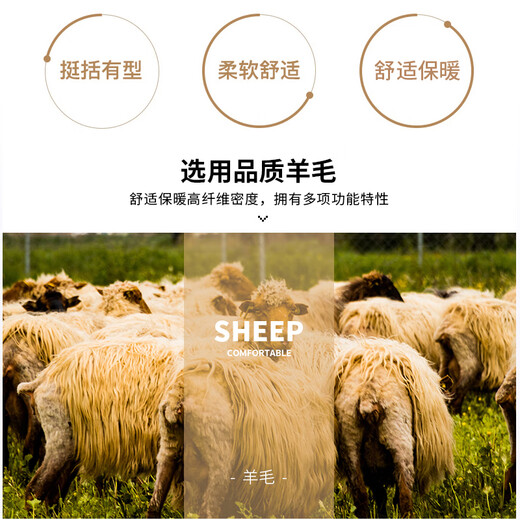 洛兹含羊毛呢风衣外套男士春秋冬季中长款商务休闲加厚保暖呢子大衣 黑色毛呢【40%羊毛】 175/L【125-145斤】