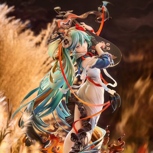 Hatsune Miku Figur Pipa Hatsune überfallen auf zehn Seiten der zweiten Dimension Sailor Moon Model Ornament Blind Box Hatsune Miku Wünsche [ewiges Land] Höhe über 20 cm