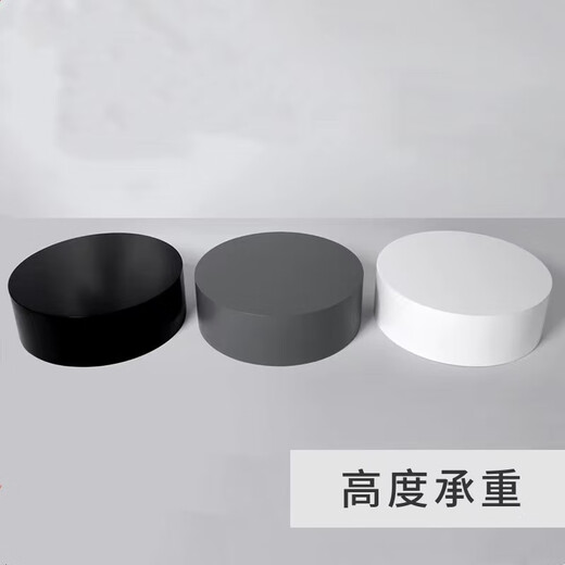 Air conditioner base heightening bracket is suitable for universal square and round vertical cabinet brackets to raise round tables and moisture-proof wooden heightening. Diameter 50 and height 30 (for internal use in wall holes 35-40CM)