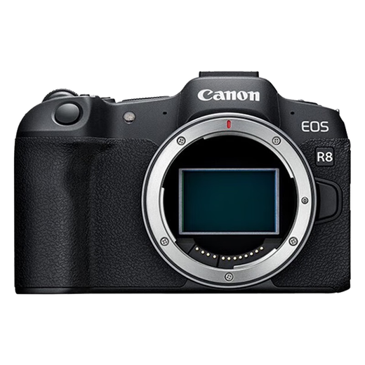 Canon r8 full-frame micro single camera 6k super-sampling vlog video high-speed lightweight special micro camera EOS R8 digital camera R8 stand-alone + RF24-105STM original packaging lens set Package one [including basic accessories, get another 699 yuan gift package]