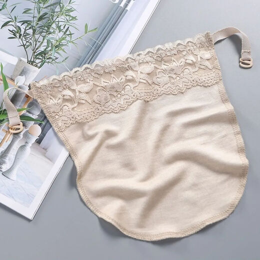 QUEEN TRIP one-piece anti-exposure women's high-end modal tube top exquisite short invisible lace bra black lace