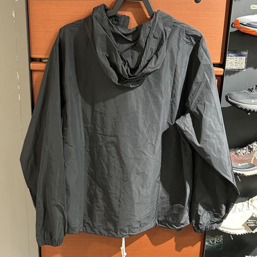 耐克（NIKE）男装外套夏季新款宽松梭织运动刺绣舒适半拉链卫衣夹克FN3893-480 FN3893-010黑色 S