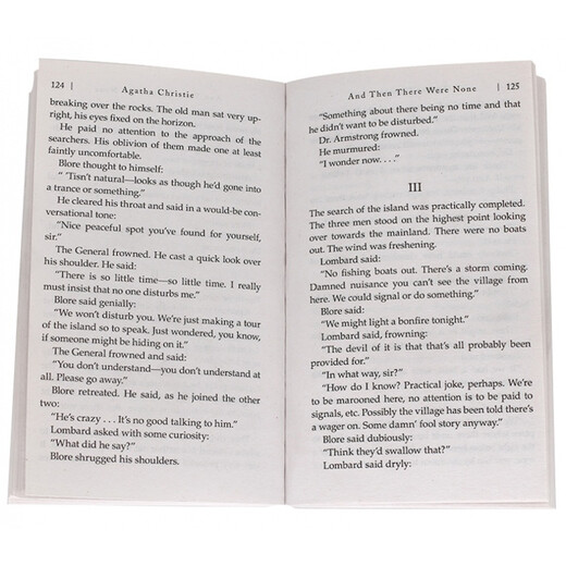 英文原版 无人生还 And Then There Were None 美版 侦探女皇阿加莎 BBC版